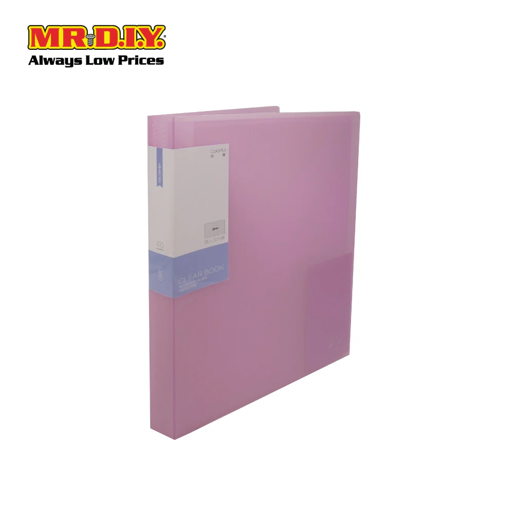 (MR.DIY) Portable Plastic A4 Book Document File Folder Organizer Transparent (31 x 23cm) (20 Sheets) - Image 8