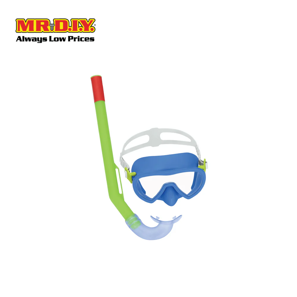 BESTWAY Crusader Essential Adjustable Impact Resistant UV Protective Child Snorkel Mask - Image 3