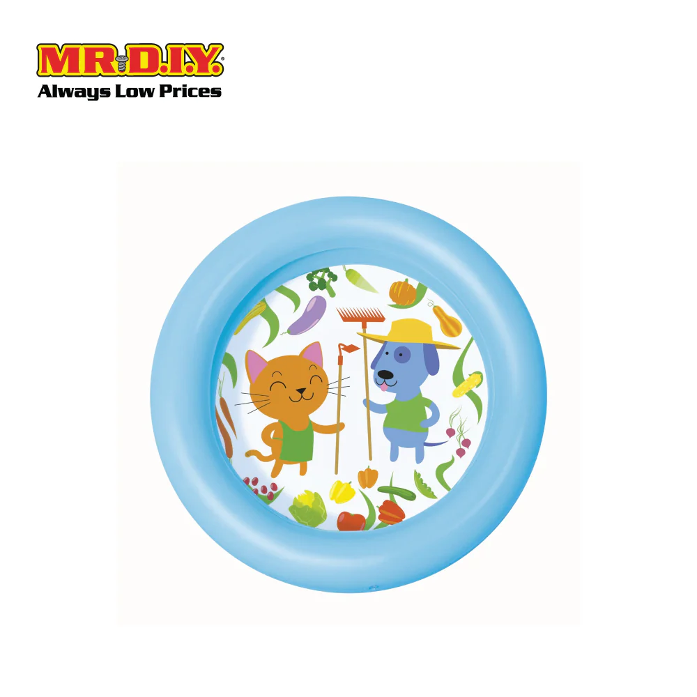 BESTWAY Round Inflatable 2-Ring Kiddie Pool (61cm x 61cm x 15cm) - Image 2