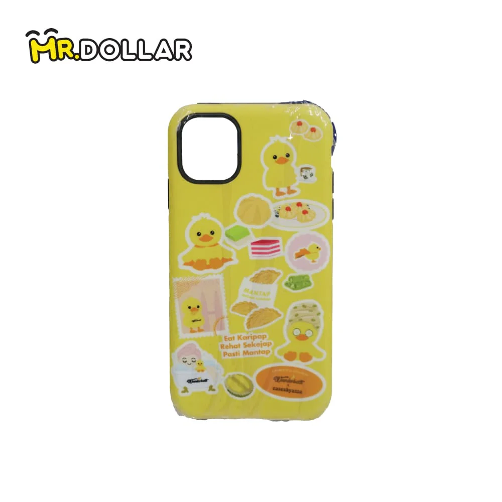 CASESBYAZZA x WUNDERBATH Thick Double-Layered Duckling Phone Case + Curry Puff Pop Socket - Image 11