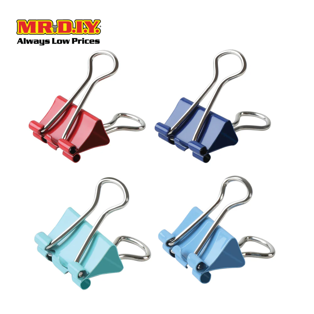 COMIX Color Binder Clip (48 pieces)(25mm) - Image 2