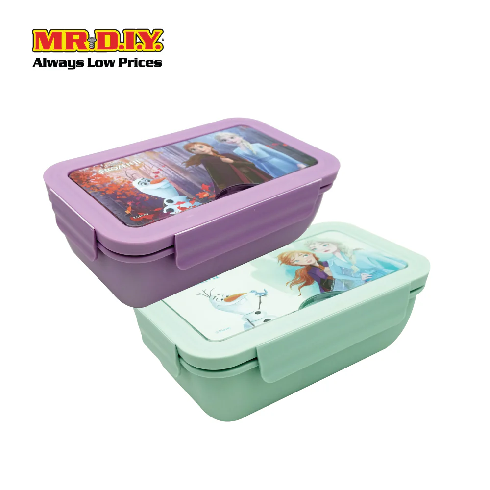 Disney Frozen Lunch Box (20.5cm x 12.5cm x 7.5cm) - Image 2