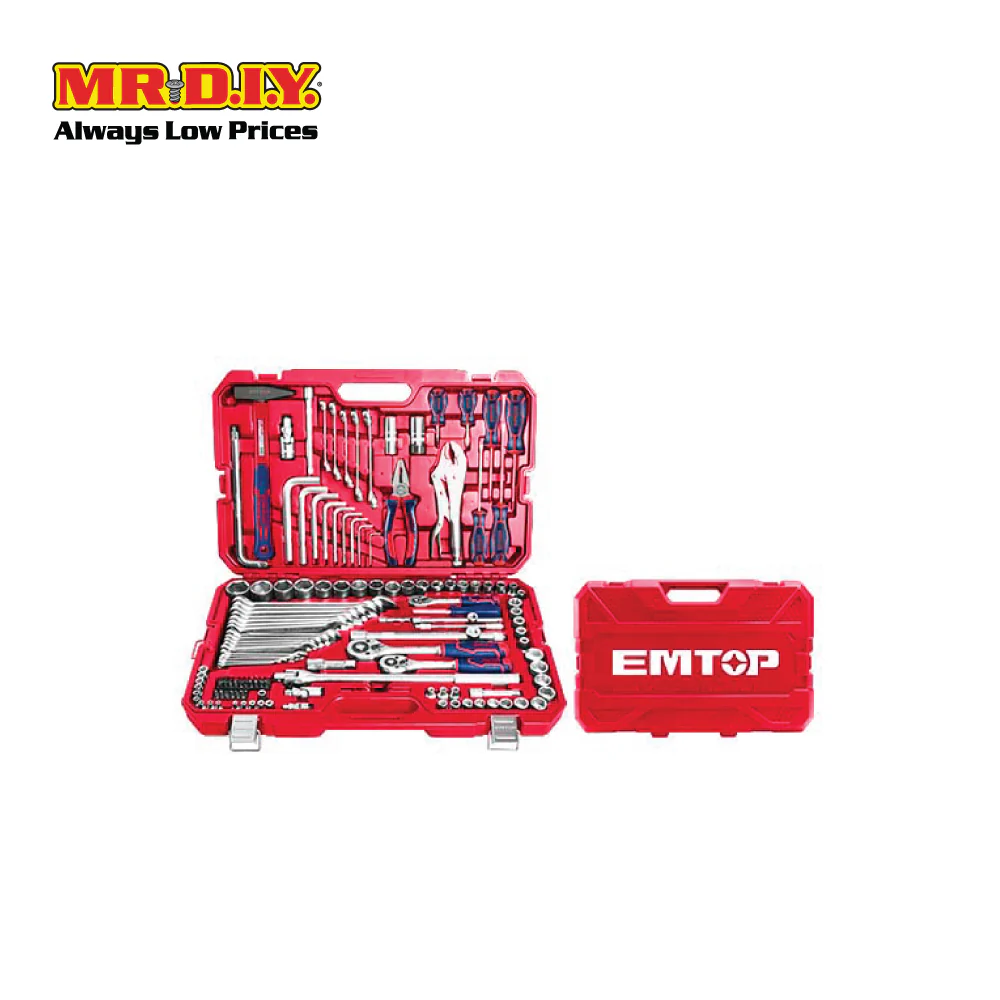 [PRE-ORDER] EMTOP 142 Pcs combination tools set  - EHTS01421