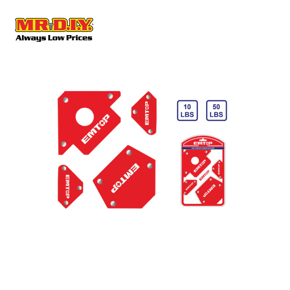 [PRE-ORDER] EMTOP 4 Pcs magnetic welding holder set  - EMWH4002