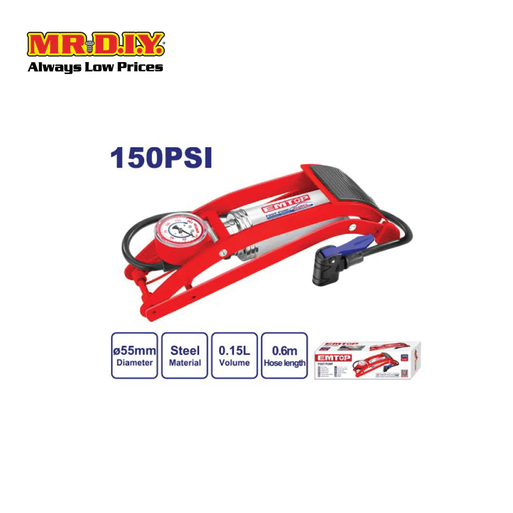 [PRE-ORDER] EMTOP Foot pump  - EPP5511