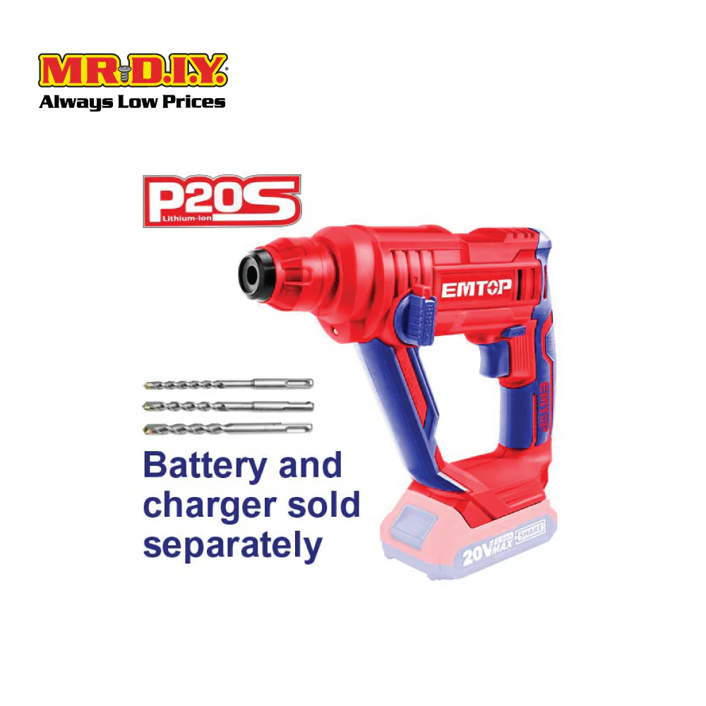 [PRE-ORDER] EMTOP Lithium-ion rotary hammer  - ELRH201601