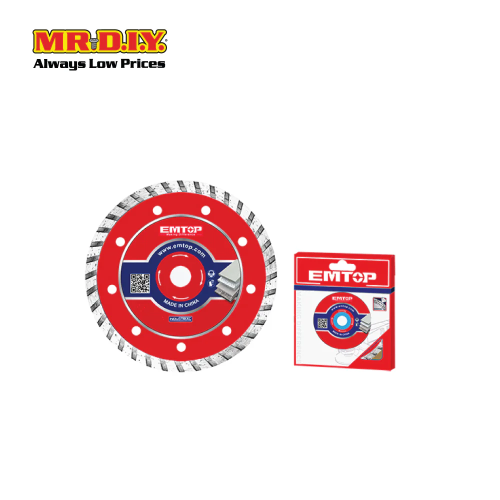 [PRE-ORDER] EMTOP Turbo diamond disc 100x16mm - EDDC031001