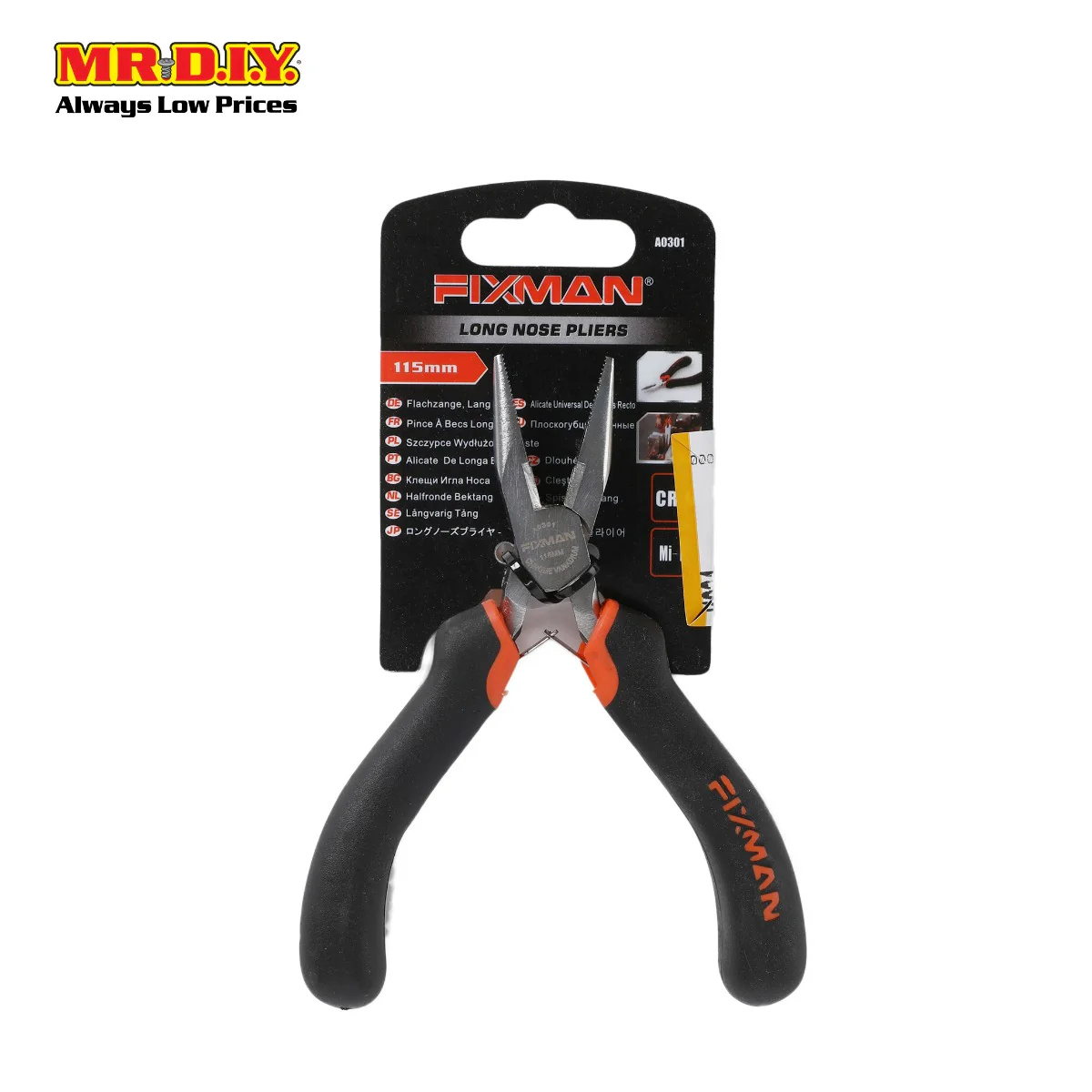 FIXMAN Long Nose Pliers 4.5"