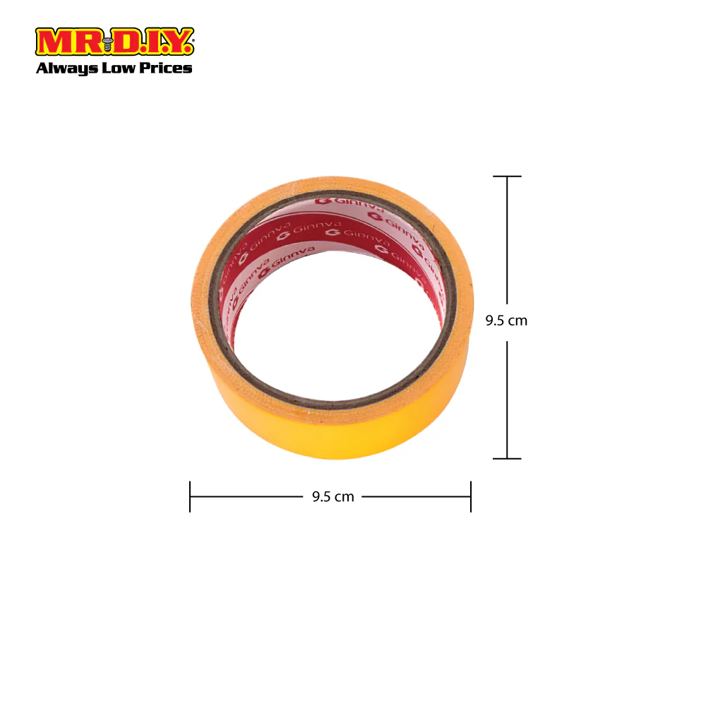 GINNVA Yellow Cloth Tape (4.8cm x 6m) - Image 3