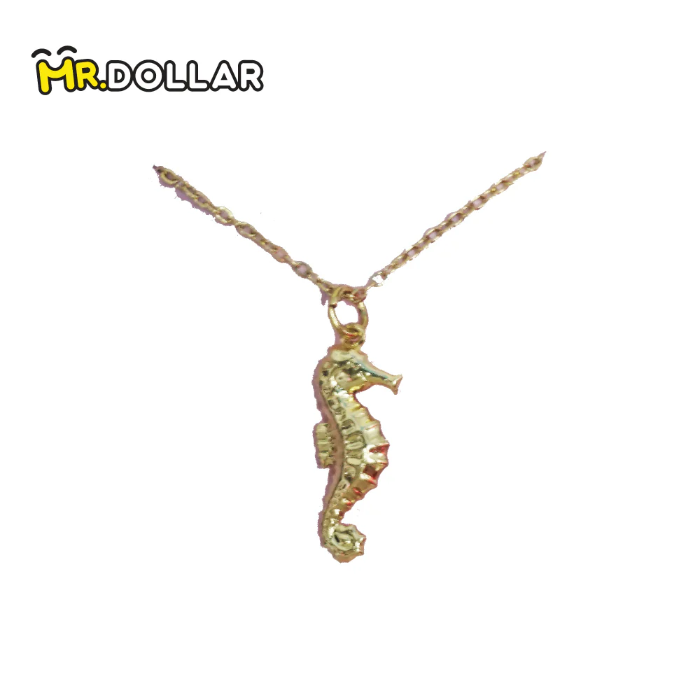 HIAS JEWELLERY Pearl Life Gold Necklace with Pendant (SF,P,SS,SH) - Seahorse - Image 6