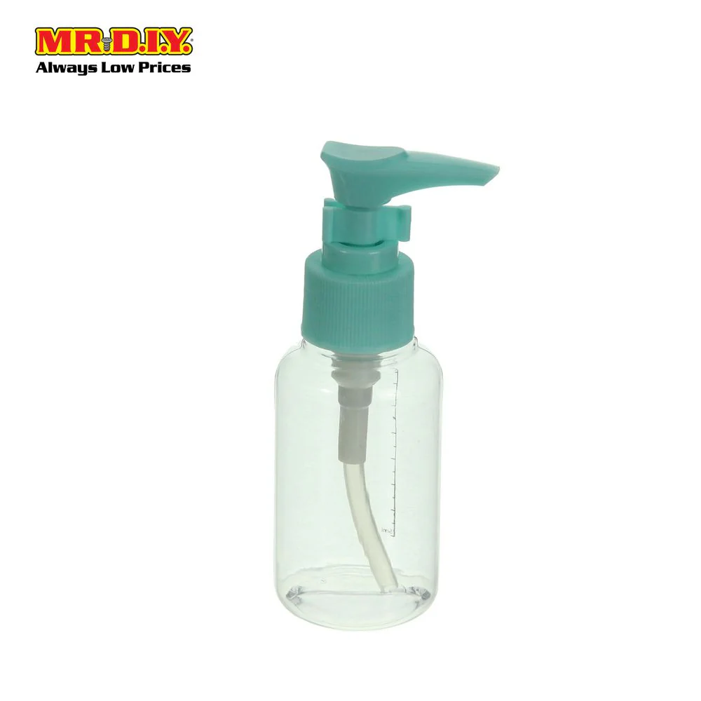 (MR.DIY) KEQI Cosmetic Transparent Lotion Soup Shampoo Pump Bottle (75ml) - Image 5