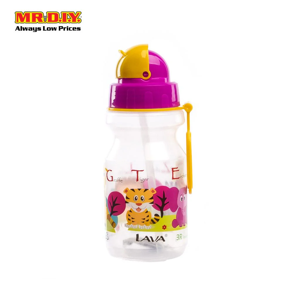 LAVA Cartoon Animal Straw Cup Bottle (500ml) - Image 4