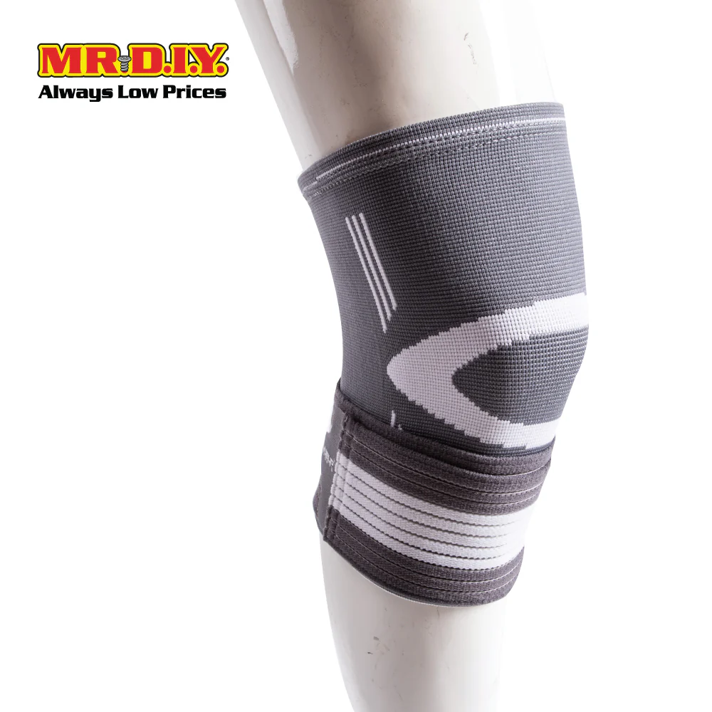 LIVEUP Sports Knee Support L/XL - White LS5676 - Image 3