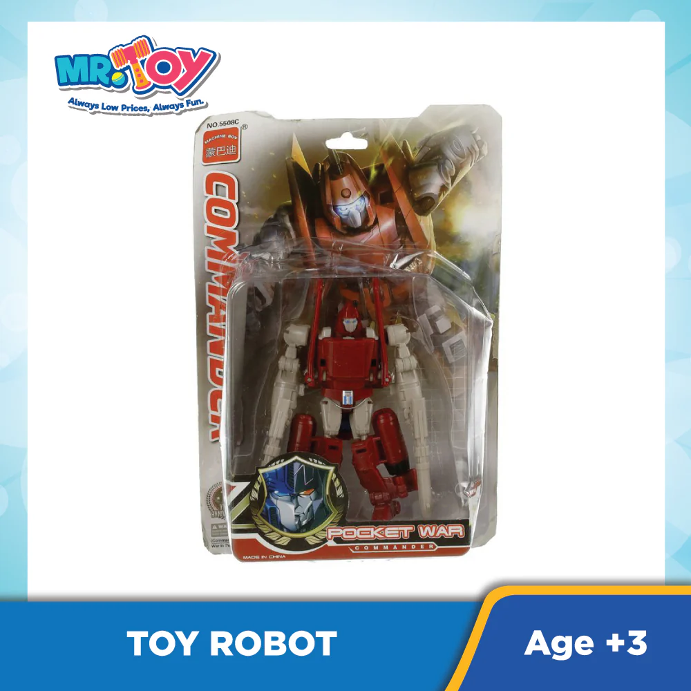(MR. TOY) Machine Boy Pocket War Commander- Red Comet