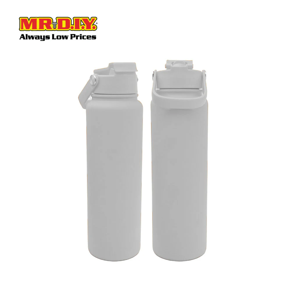(MR. DIY) 1000ml BPA Free 304 Insulated Stainless Steel Bottle Tumbler - OFF WHITE - Color Series - Image 3
