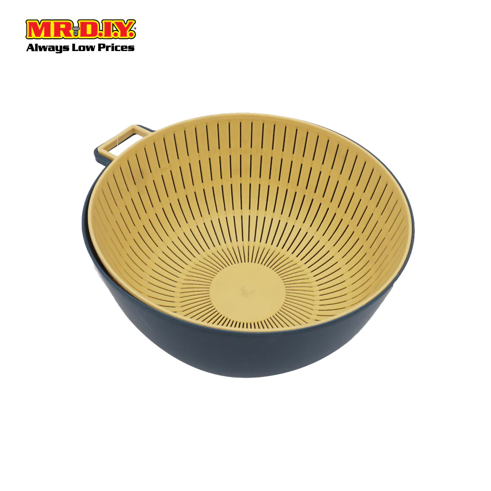 (MR.DIY) 2 in 1 Kitchen Plastic Mesh Strainer Drain Basket - Image 4