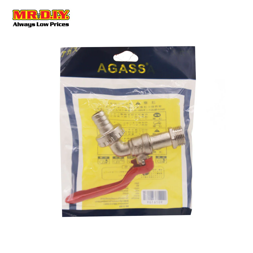 (MR.DIY) 89244 Copper Bib Tap 1/2" (Red handle) - Image 2