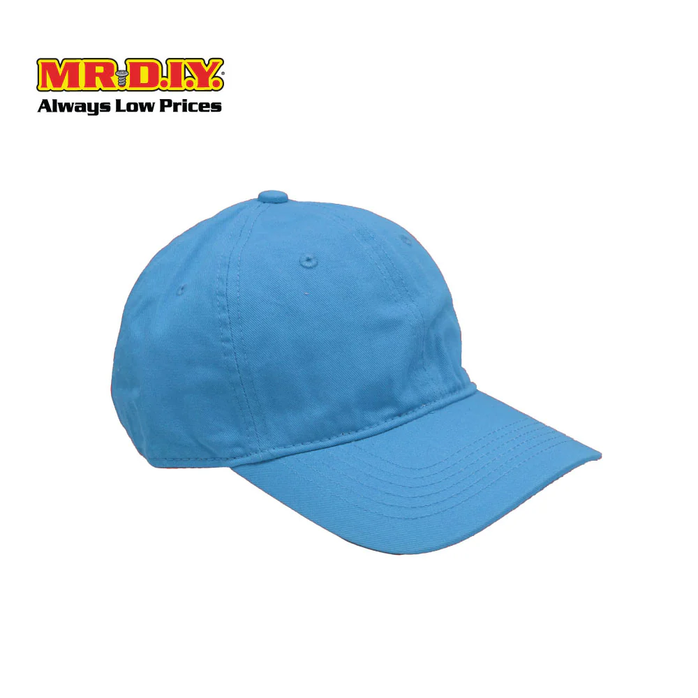 (MR.DIY) Adjustable Cotton Snapback Cap - BLUE - Color Series