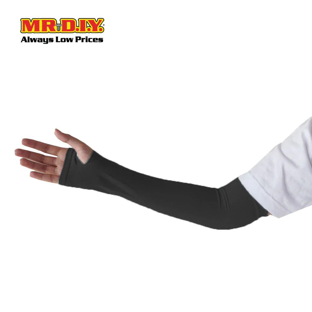 (MR. DIY) Arm Sleeve Handsocks Fingerless - BLACK - Color Series