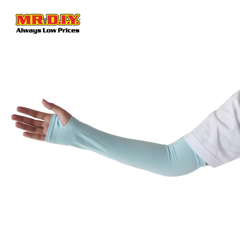 (MR. DIY) Arm Sleeve Handsocks Fingerless - LIGHT GREEN - Color Series