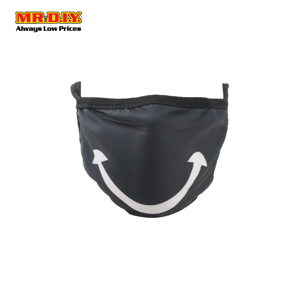 (MR.DIY) Black Fabric Face Mask - Image 3