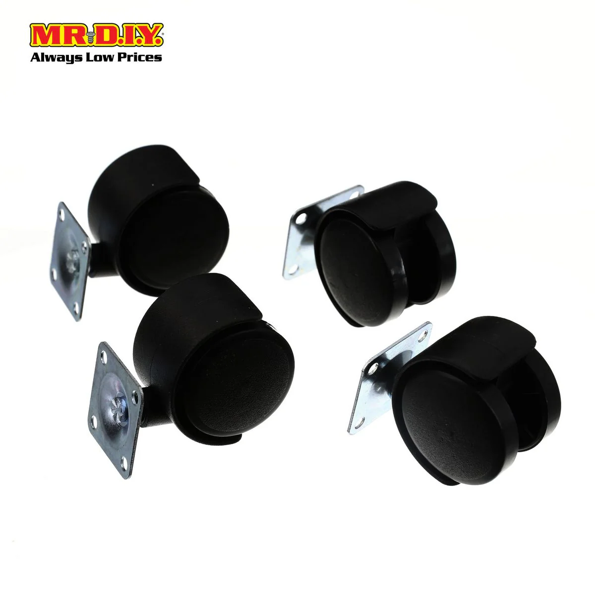 (MR.DIY) Caster Trolley Wheel Set 40mm (4 pcs) - Image 4