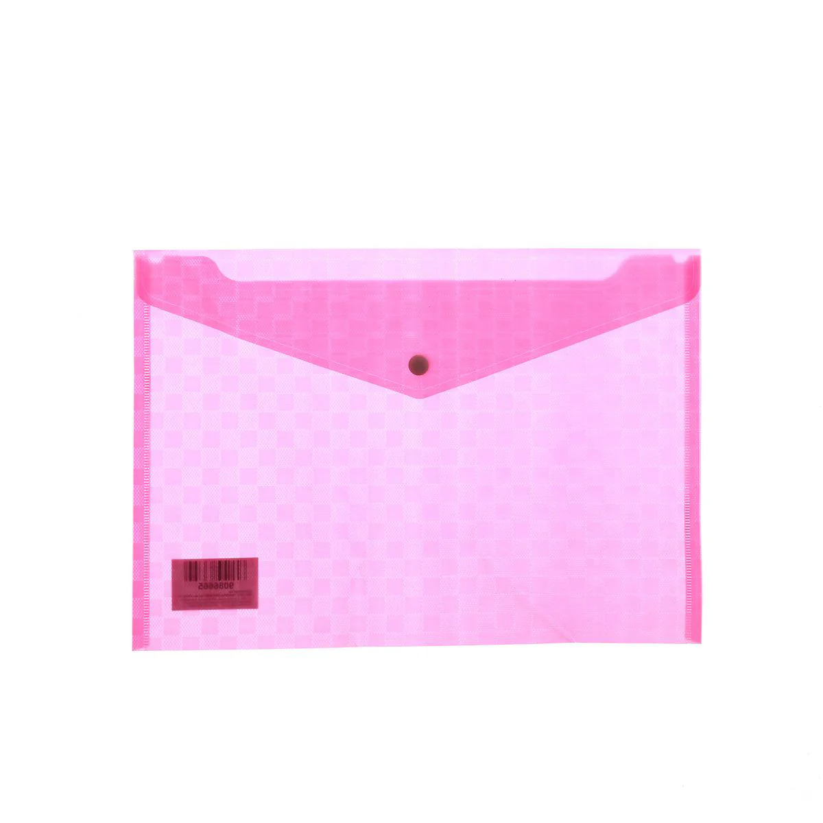 (MR.DIY) Checkered Snap Button Document Folder (1pc) - Image 4