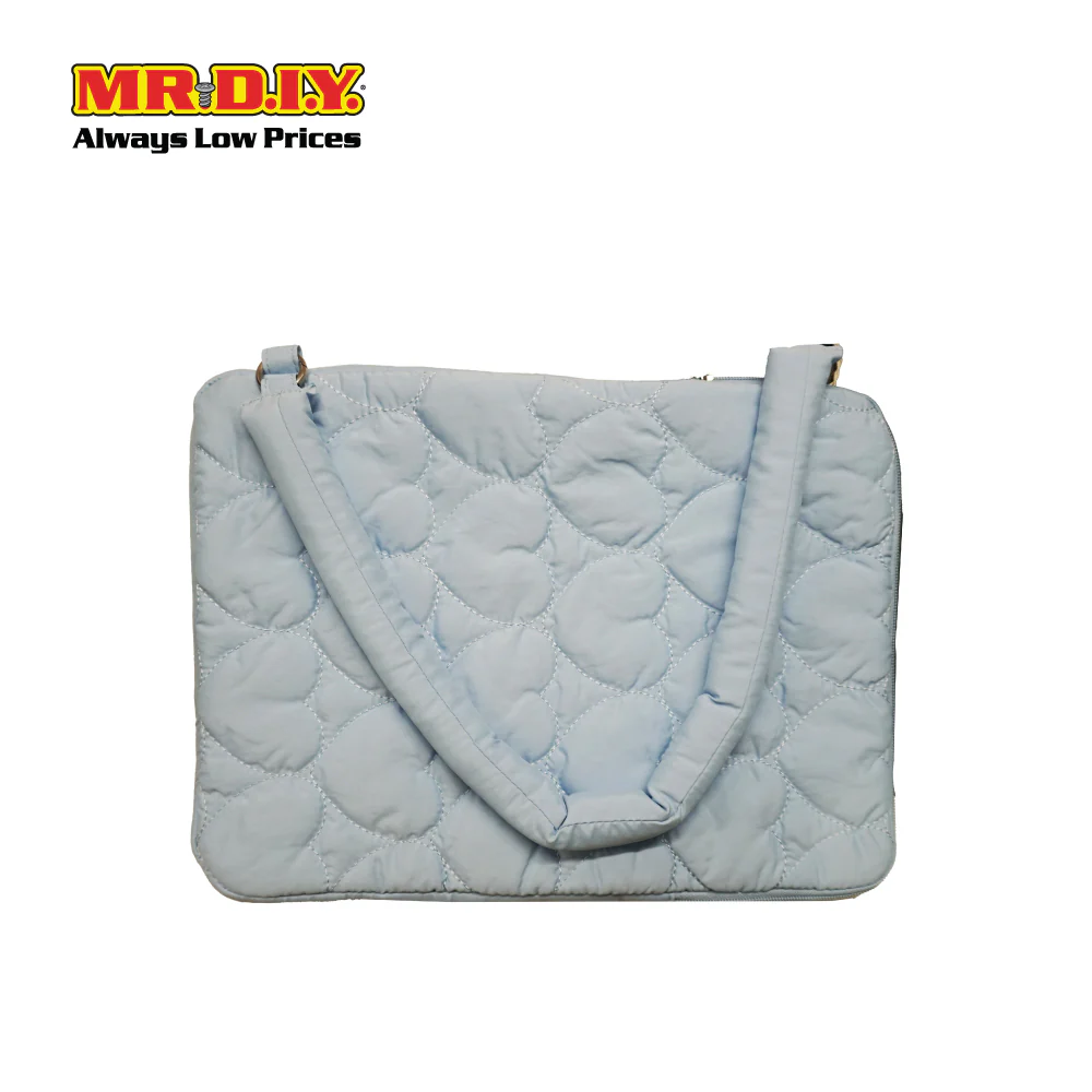 (MR.DIY) Heart Briefcase Office Laptop bag - LIGHT BLUE - Color Series - Image 5
