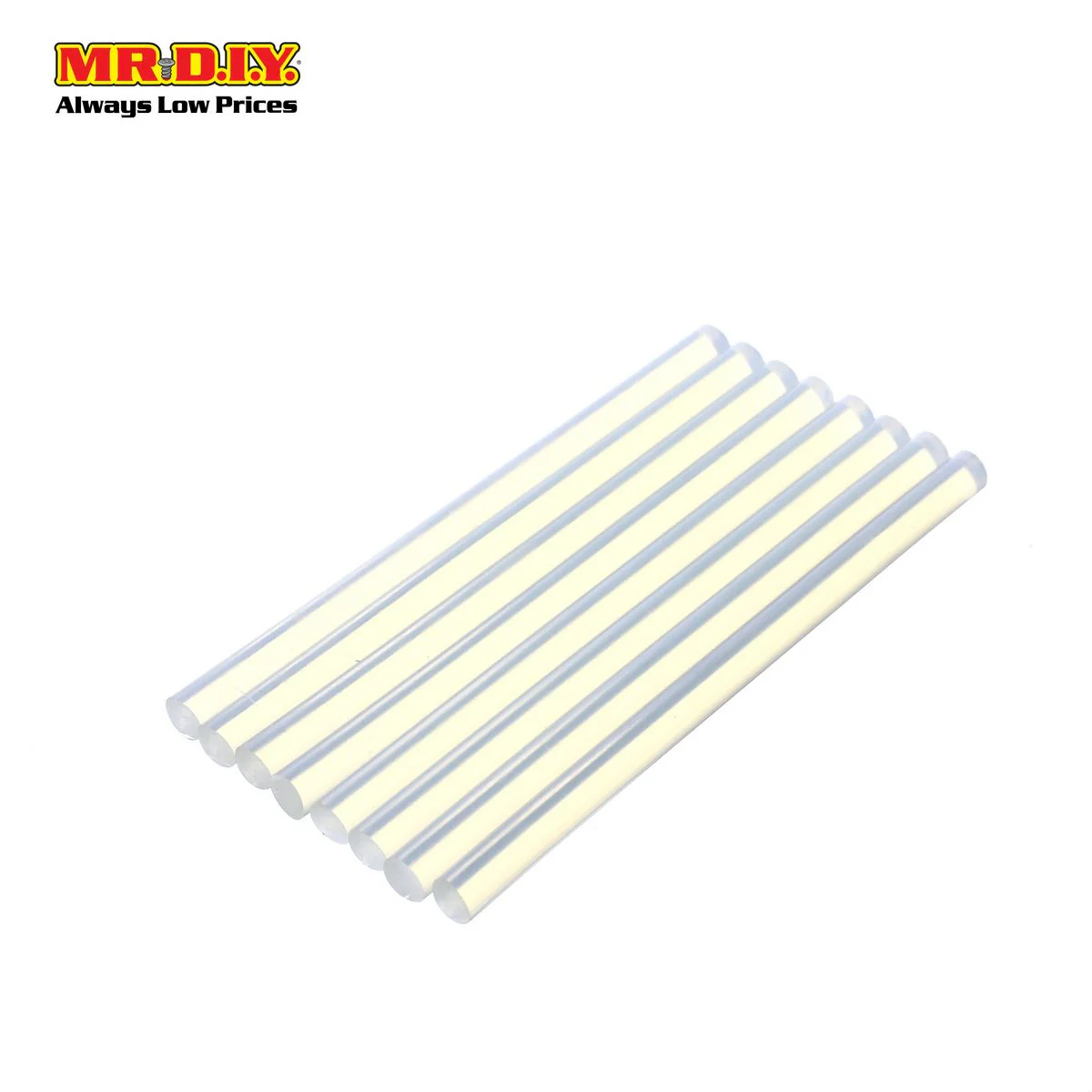 (MR.DIY) Hot Melt Glue Stick (8pcs)