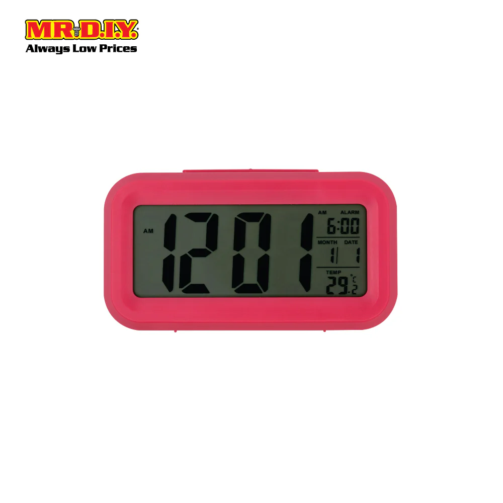 (MR.DIY) LCD Digital Alarm Clock (14cm x 8cm) - Image 8