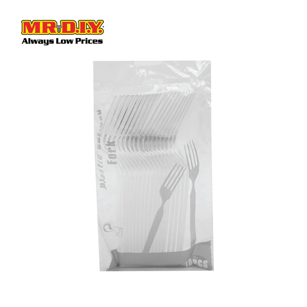 (MR.DIY) Multipurpose Plastic Fork Pack (18pcs) - Image 2