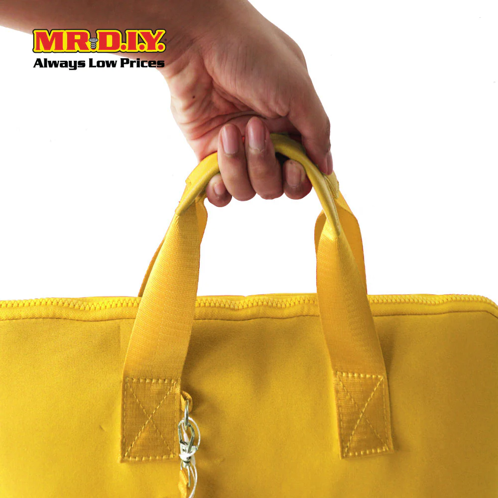 (MR.DIY) Plain Briefcase Office Laptop bag - YELLOW - Color Series - Image 4