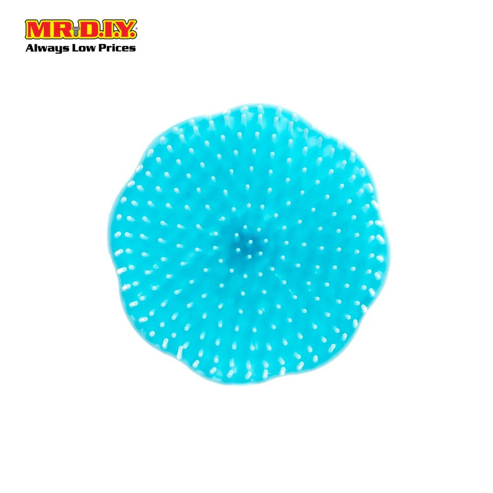 (MR.DIY)   Plastic Circle Hair Brush Blue