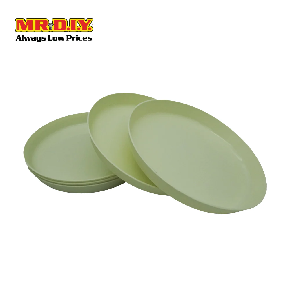 (MR.DIY) Plastic Plate 5 Pcs (18.5x2.3cm) - Image 3