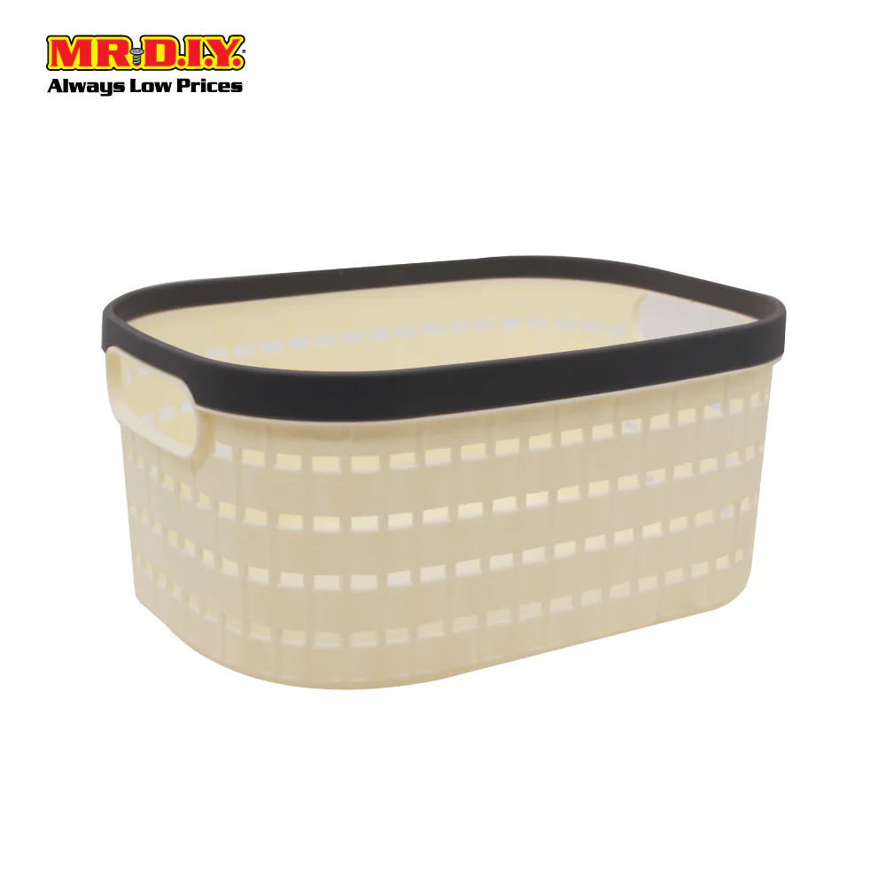 (MR.DIY) PP Oval Basket - Grey M02-2805