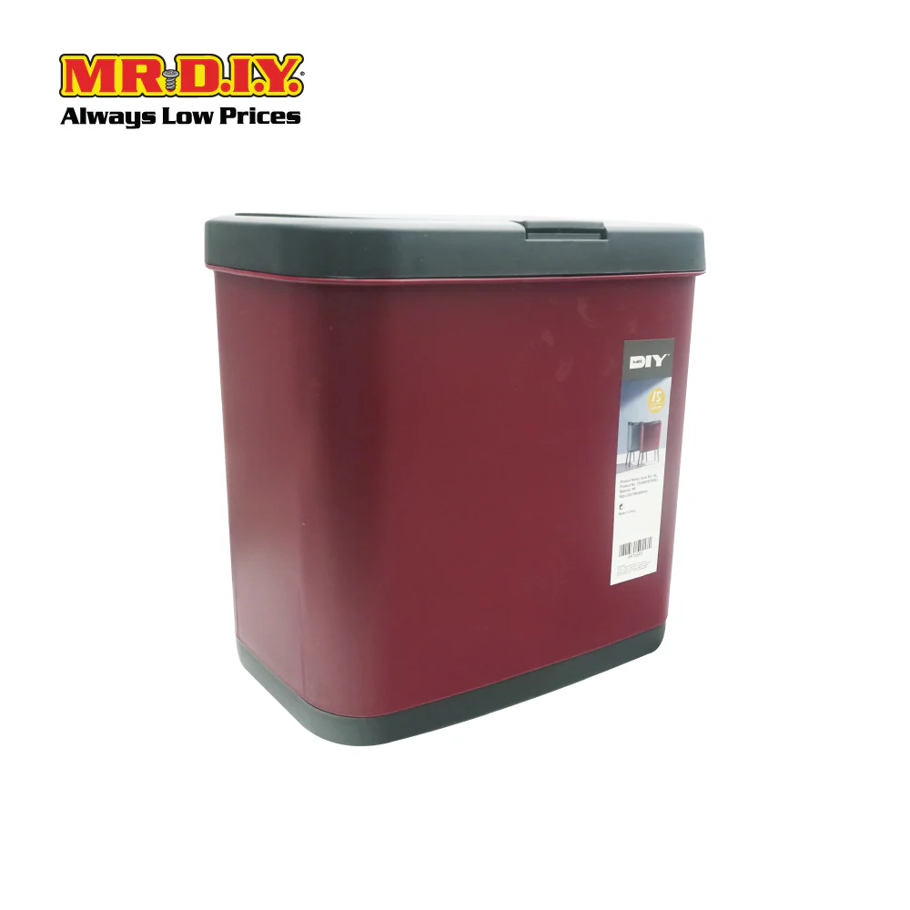 (MR.DIY) Push Button Dustbin With Lid (15L) - Image 6