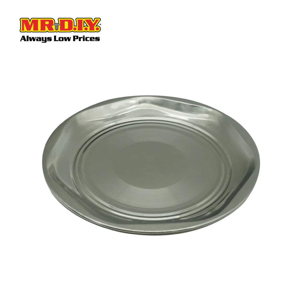 (MR.DIY) Stainless Steel Dinnerware Star Plate (26cm) - Image 3