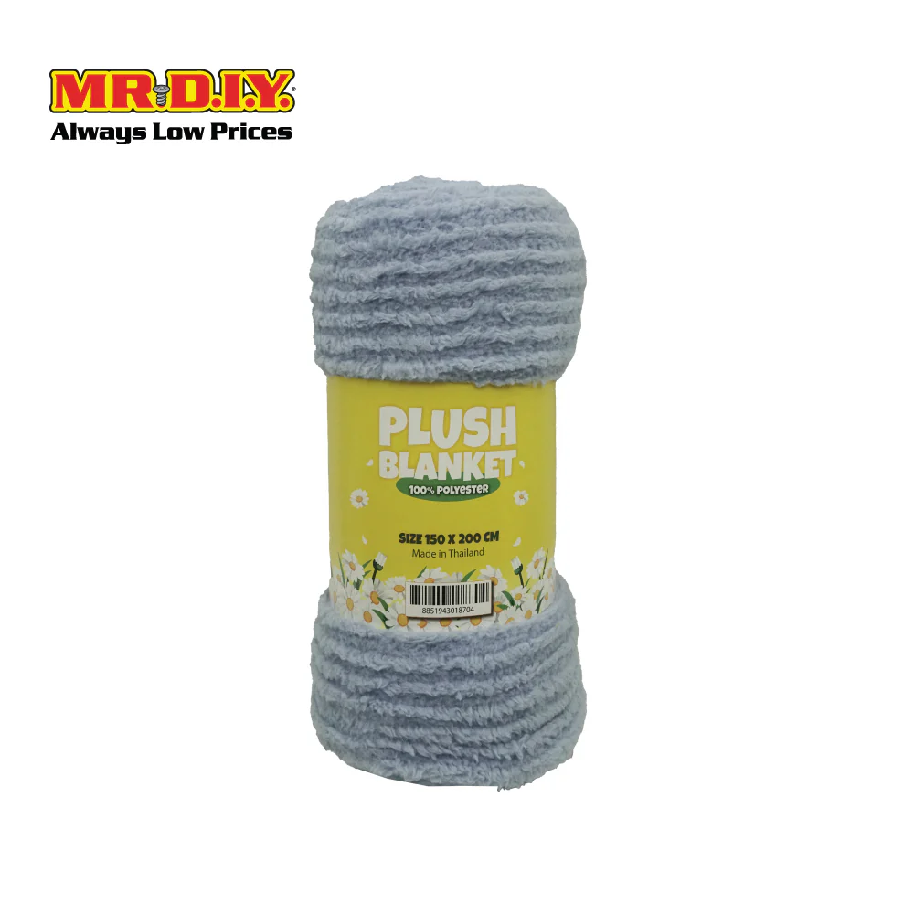 (MR.DIY) Super Soft Plain Plush Blanket - Image 7