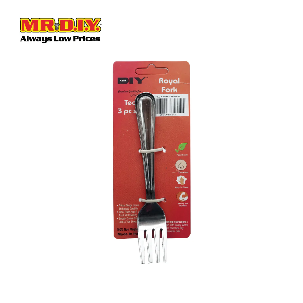 (MR.DIY) Tea Fork (3 pcs)