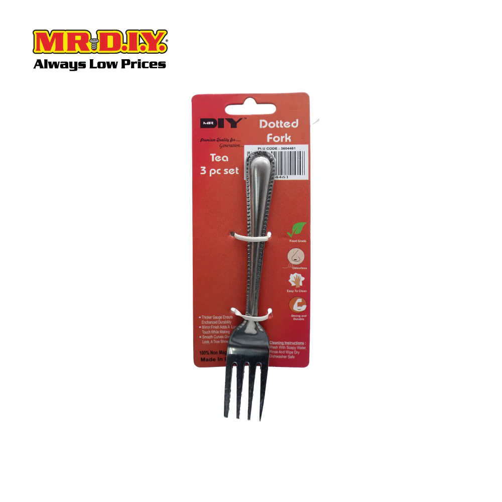 (MR.DIY) Tea Fork (3 pcs)