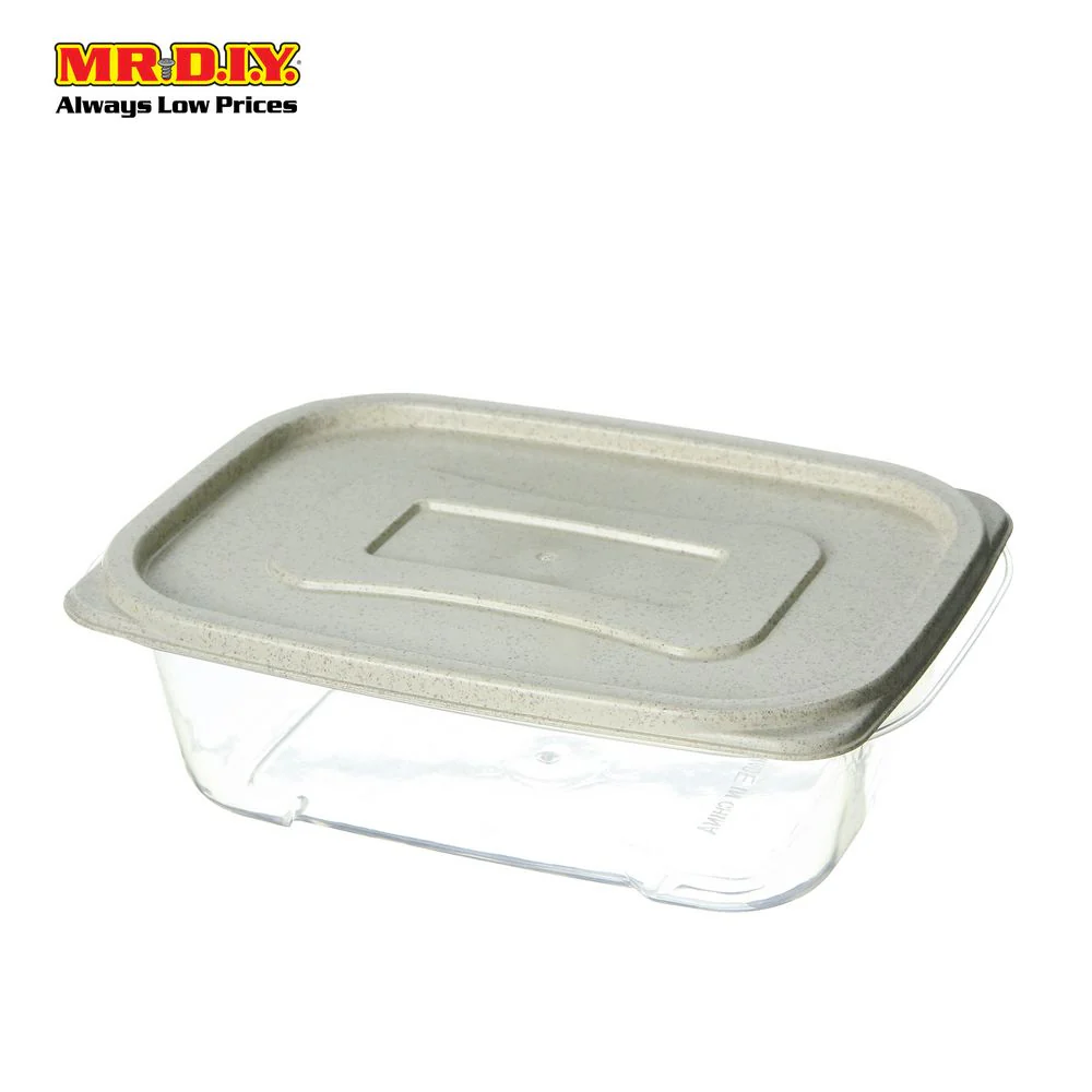 (MR.DIY) Wheat Straw Food Container Beige (3pcs)