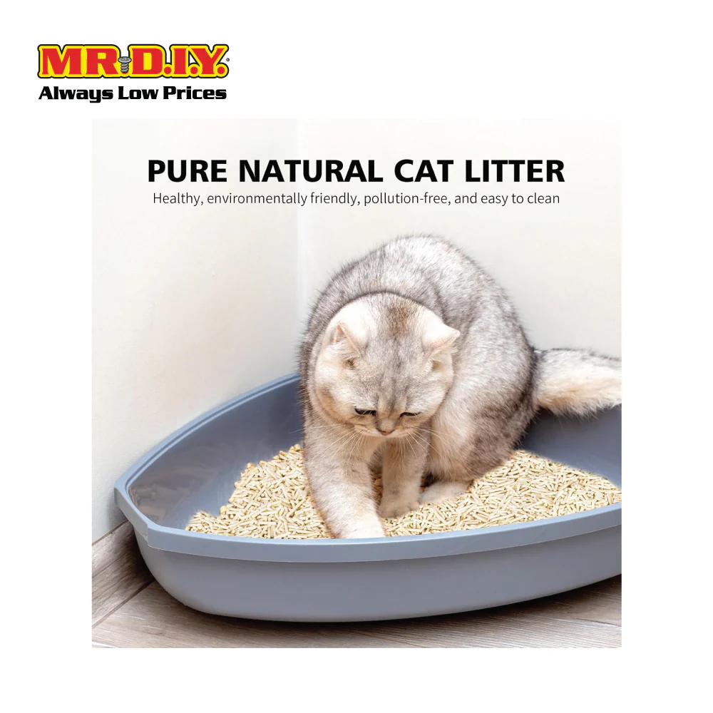 PETS ACADEMY Tofu + Bentonite Cat Litter - Lavender (6L) - Image 5