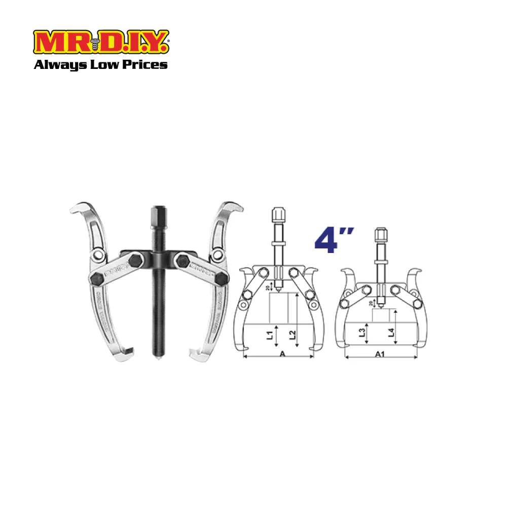 EMTOP Two Jaws Puller EGPR08024 4"