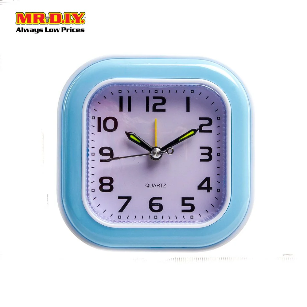 (MR.DIY) Quartz Square Alarm Clock (10x10cm) - Image 11