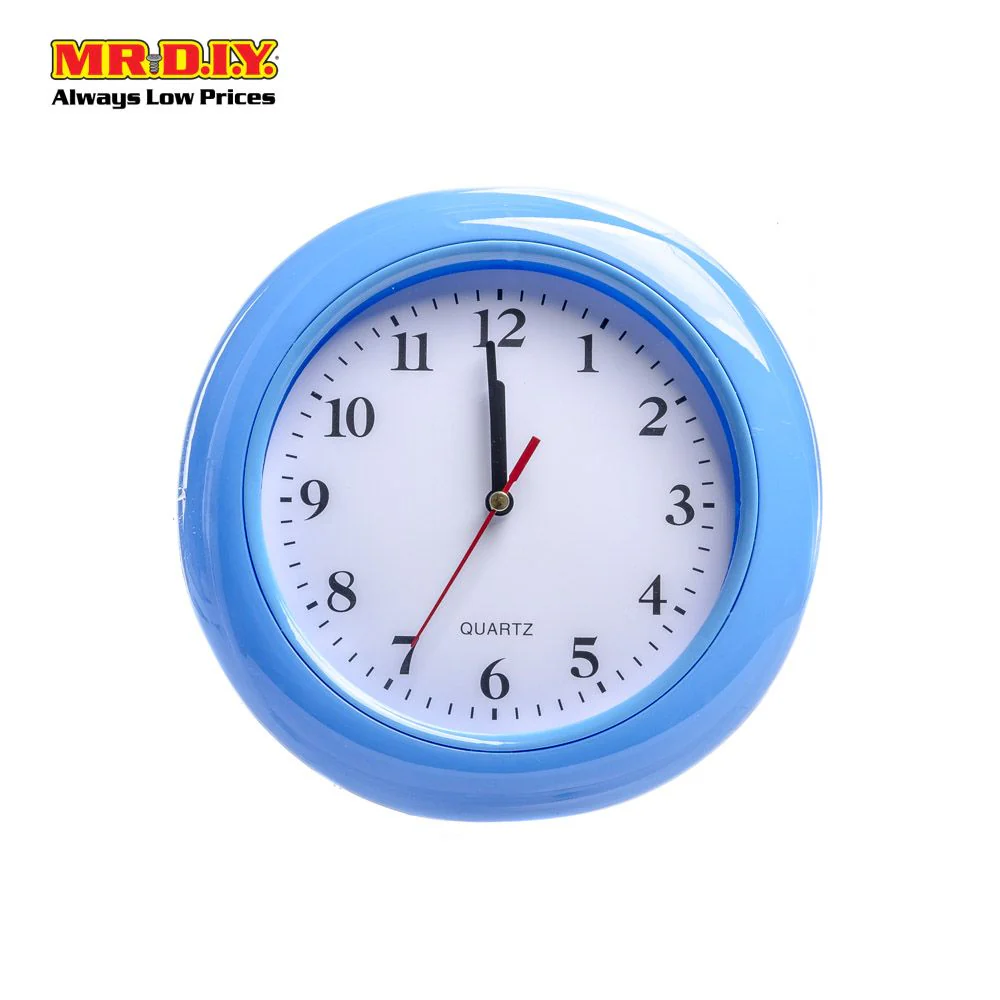 (MR. DIY) QUARTZ Plastic Analog Wall Clock Modern Jam Dinding (20cm) - Image 4