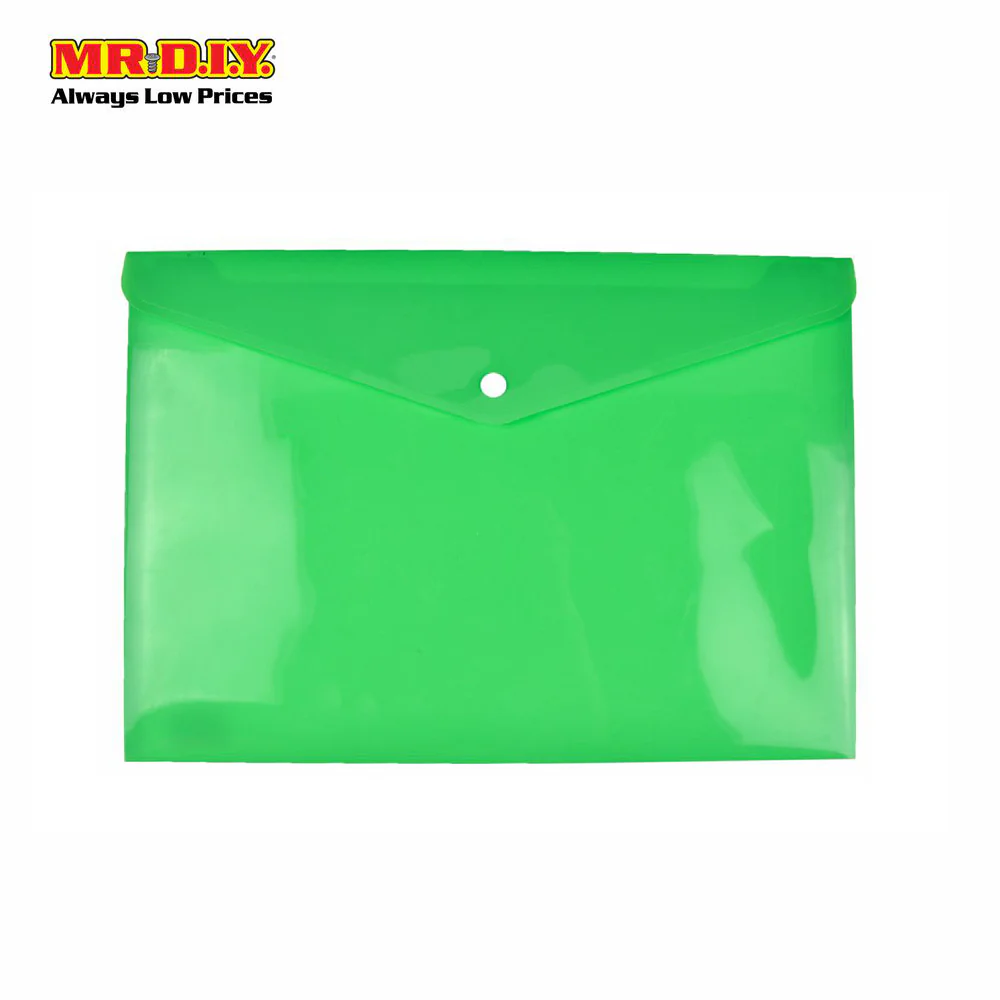 Snap Button Document Bag - Image 3