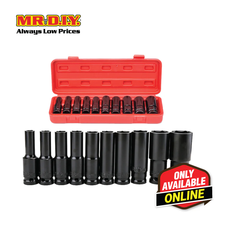 Socket Set (10 pieces)(1/2 Inch)