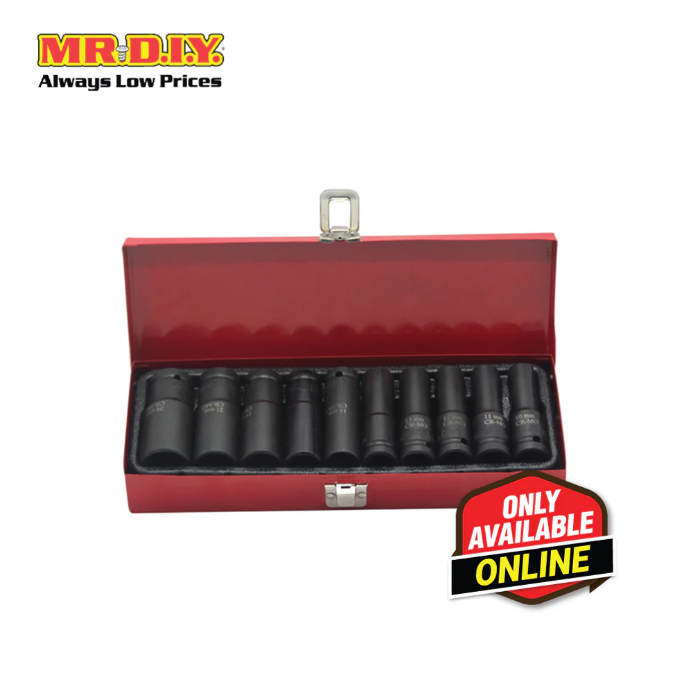 Socket Set (10 pieces)(1/2 Inch)
