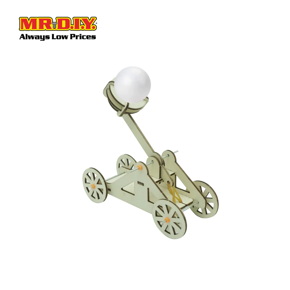 STEM Handmade Science Tinkering Kids Toys Catapult