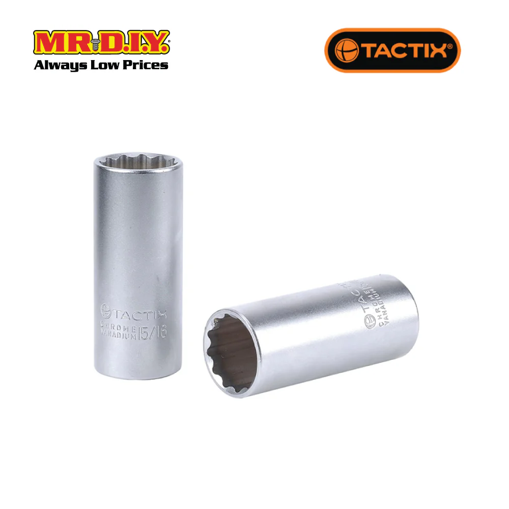 TACTIX Deep Socket (7 pieces x 3/8 Inch) - Image 3
